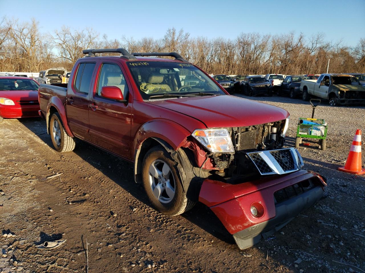 NISSAN FRONTIER C 2008 with VIN 1N6AD07U98C442980 - Photo from auction