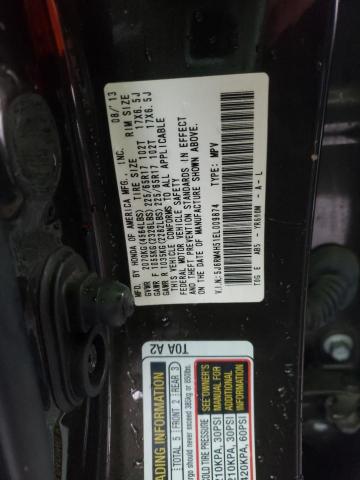 Photo 10 from auction – 2014 HONDA CR-V EX with VIN 5J6RM4H51EL009874