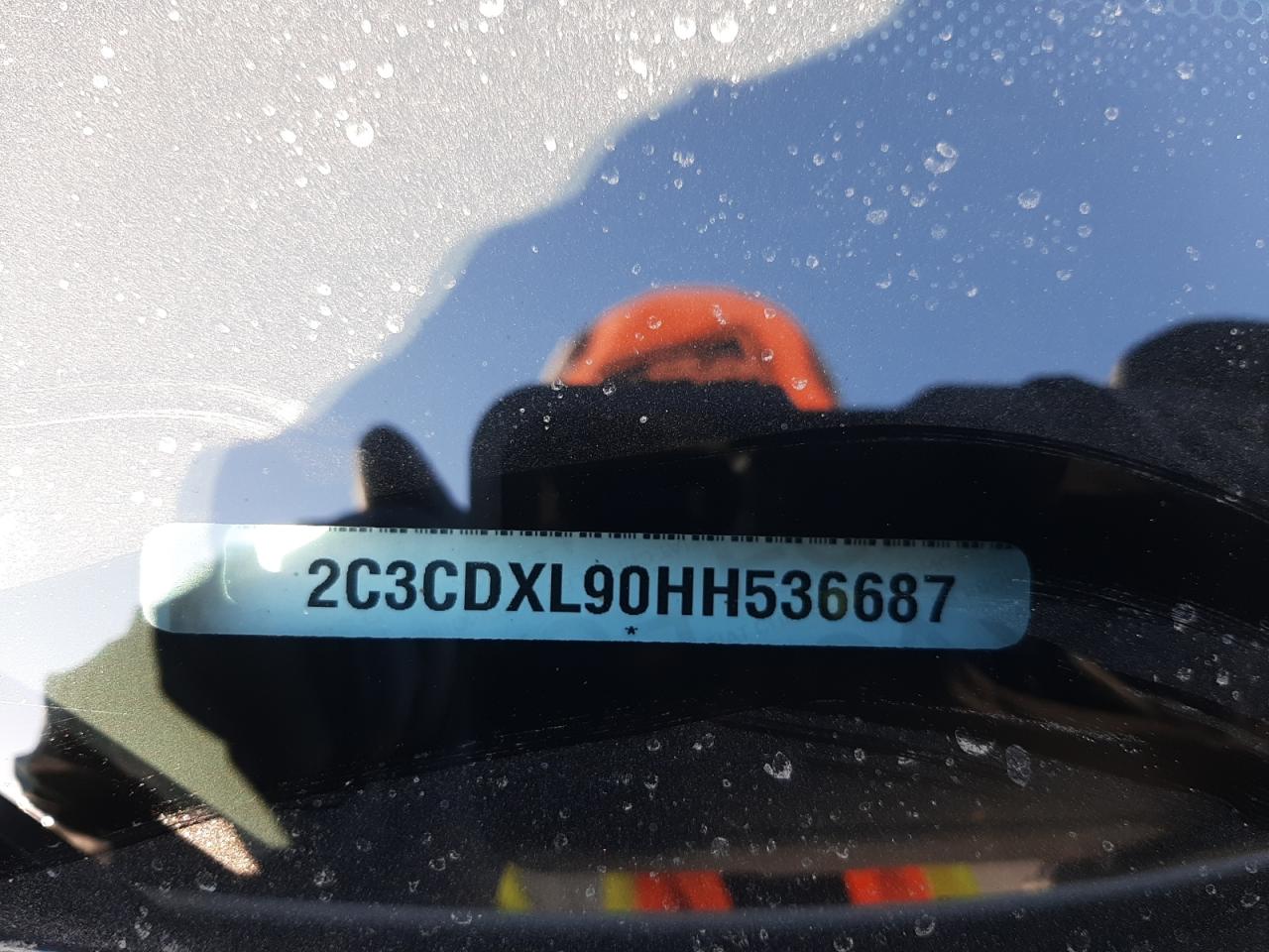 Photo 10 from auction – 2017 DODGE CHARGER SR with VIN 2C3CDXL90HH536687