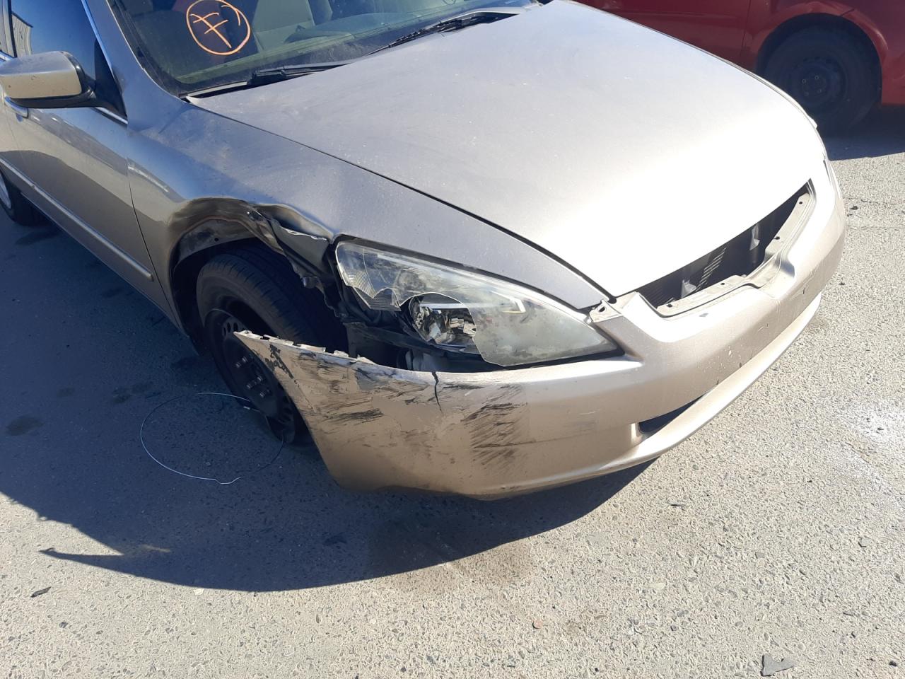 Photo 9 from auction – 2004 HONDA ACCORD LX with VIN JHMCM56384C034707