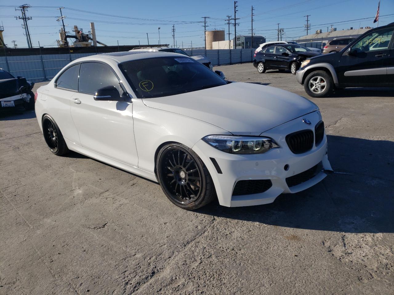BMW M240I 2020 with VIN WBA2J5C01L7E74114 - Photo from auction