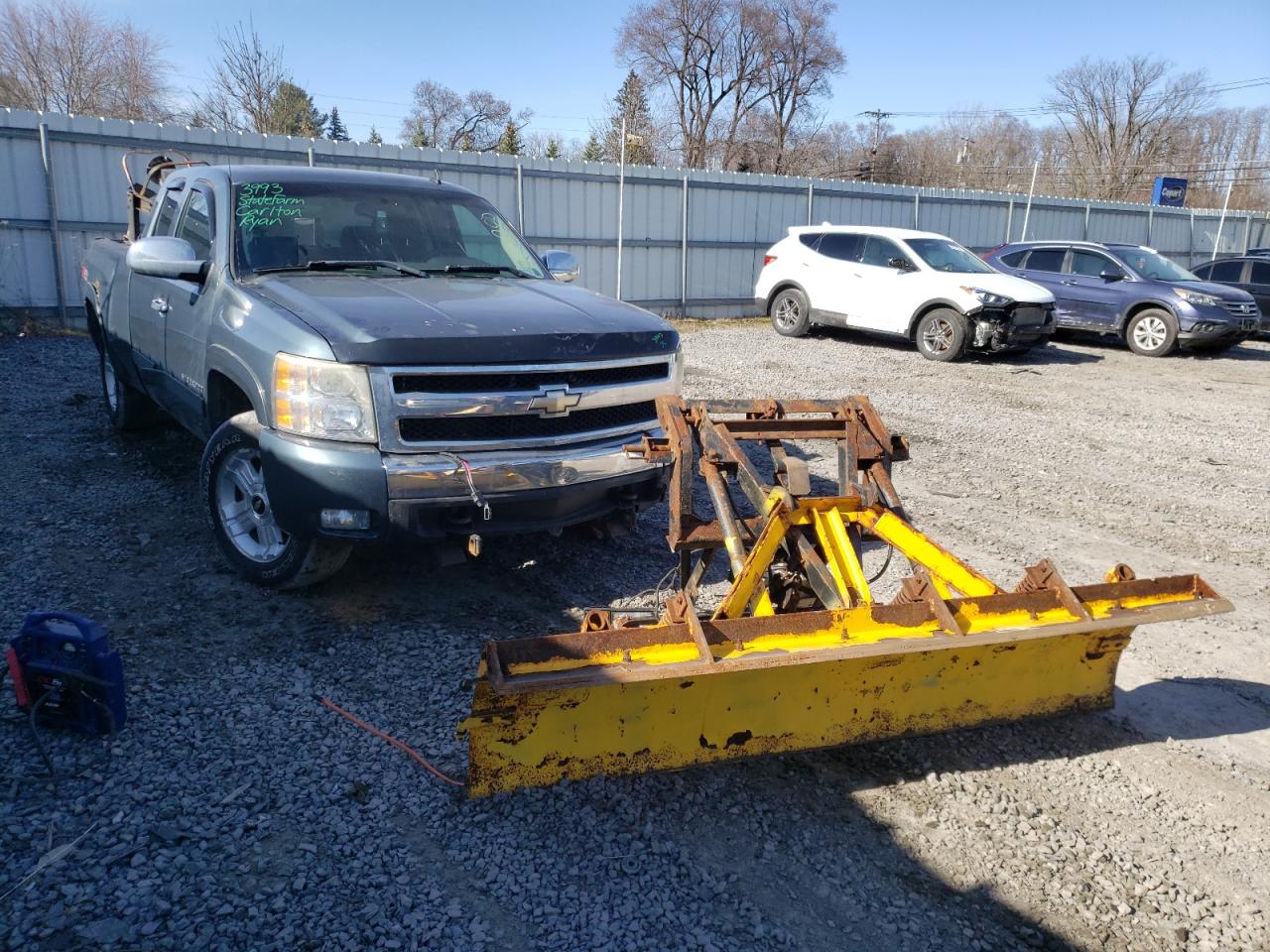 CHEVROLET SILVERADO 2008 with VIN 2GCEK19J081143709 - Photo from auction