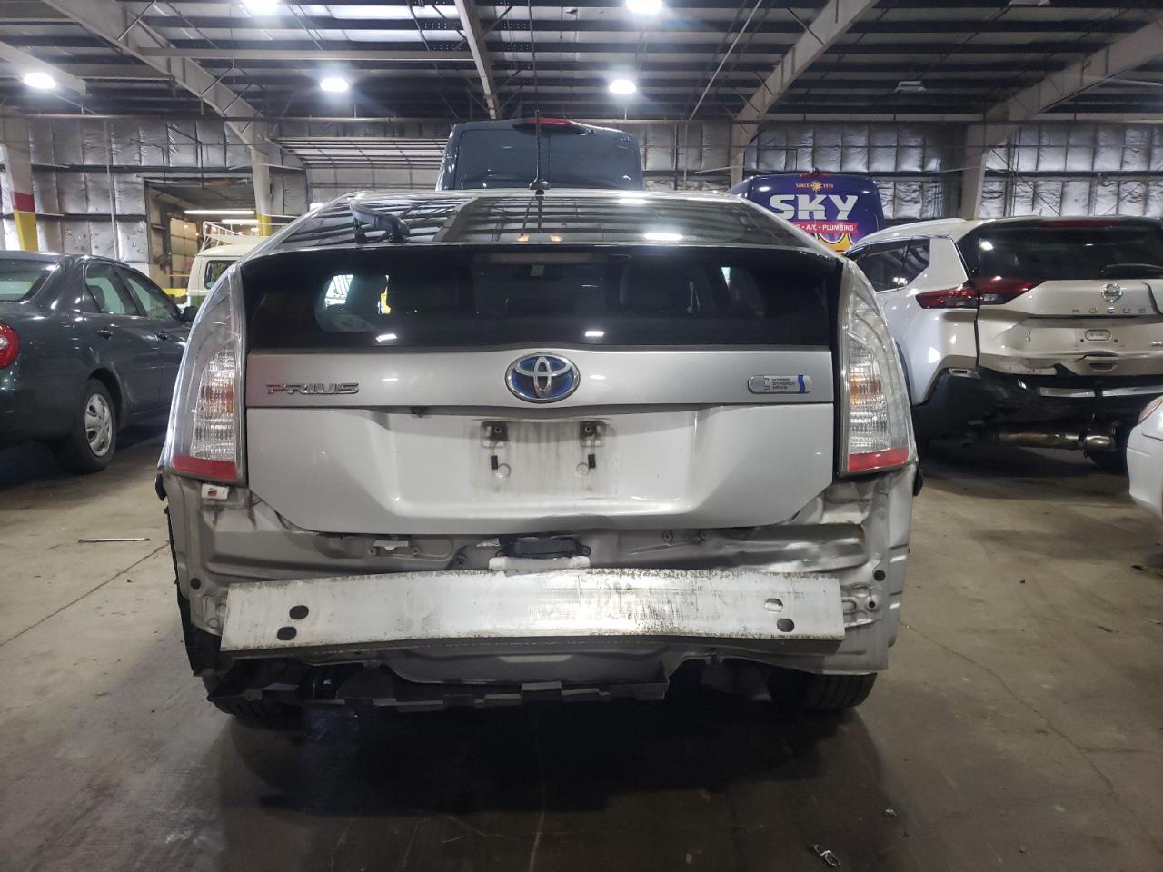 Photo 9 from auction – 2012 TOYOTA PRIUS PLUG with VIN JTDKN3DP3C3010639