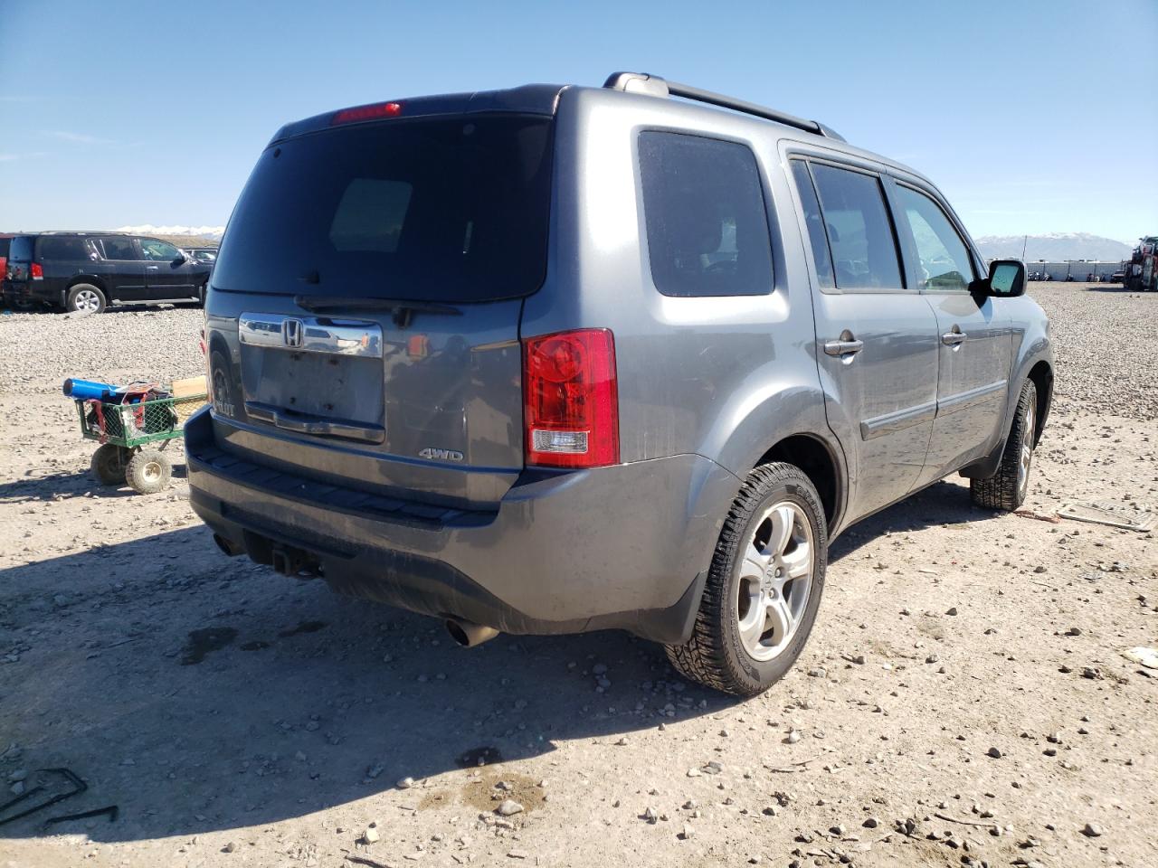 Photo 4 from auction – 2012 HONDA PILOT EXL with VIN 5FNYF4H69CB024952