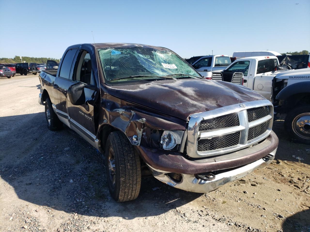 DODGE RAM 2500 S 2005 with VIN 3D7KR28C65G761763 - Photo from auction