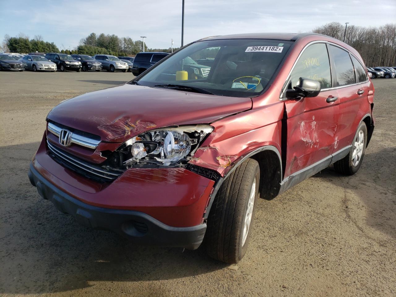 Photo 2 from auction – 2008 HONDA CR-V EX with VIN JHLRE48598C013293