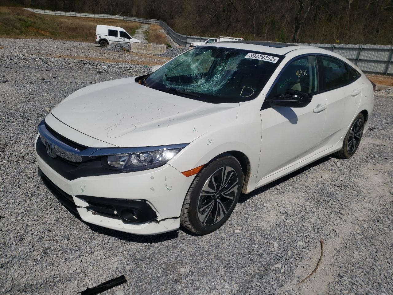 Photo 2 from auction – 2017 HONDA CIVIC EXL with VIN 19XFC1F74HE026180