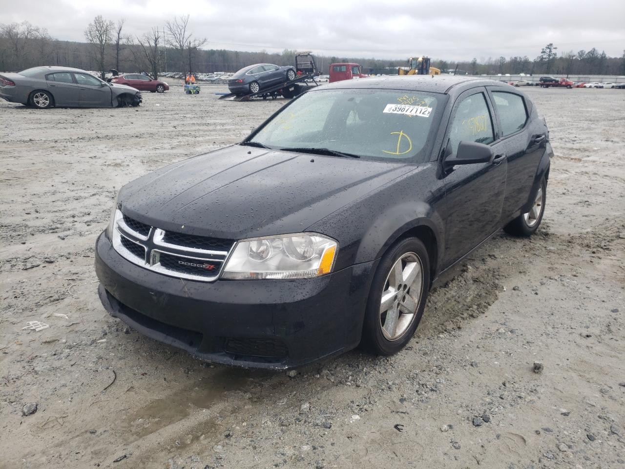 Photo 2 from auction – 2013 DODGE AVENGER SE with VIN 1C3CDZAB4DN710425
