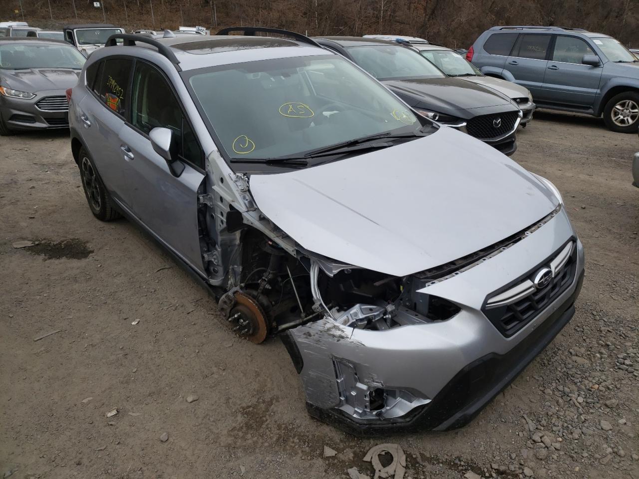 SUBARU CROSSTREK 2021 with VIN JF2GTAEC8M8253834 - Photo from auction
