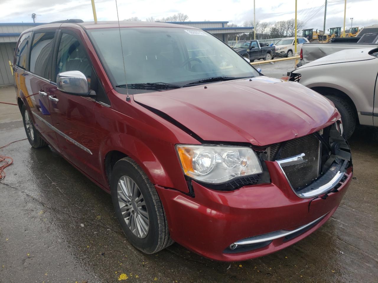 CHRYSLER TOWN & COU 2013 with VIN 2C4RC1CG1DR625421 - Photo from auction