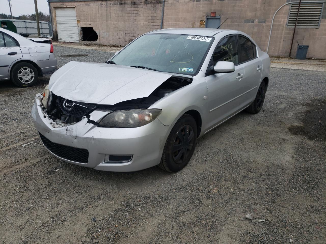 Photo 2 from auction – 2008 MAZDA 3 I with VIN JM1BK12F881175810