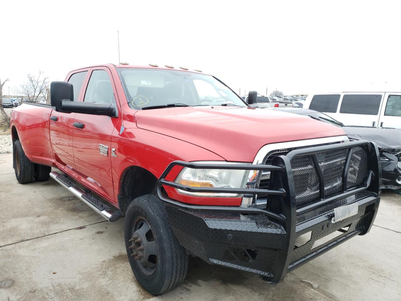 DODGE RAM 3500 S 2012 with VIN 3C63DRGL6CG229750 - Photo from auction