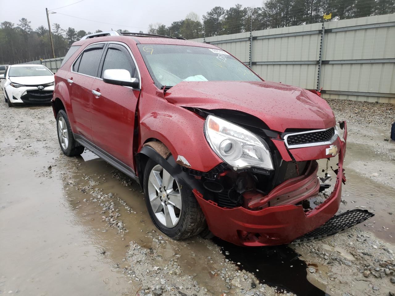 CHEVROLET EQUINOX LT 2013 with VIN 2GNALFEK8D6310510 - Photo from auction