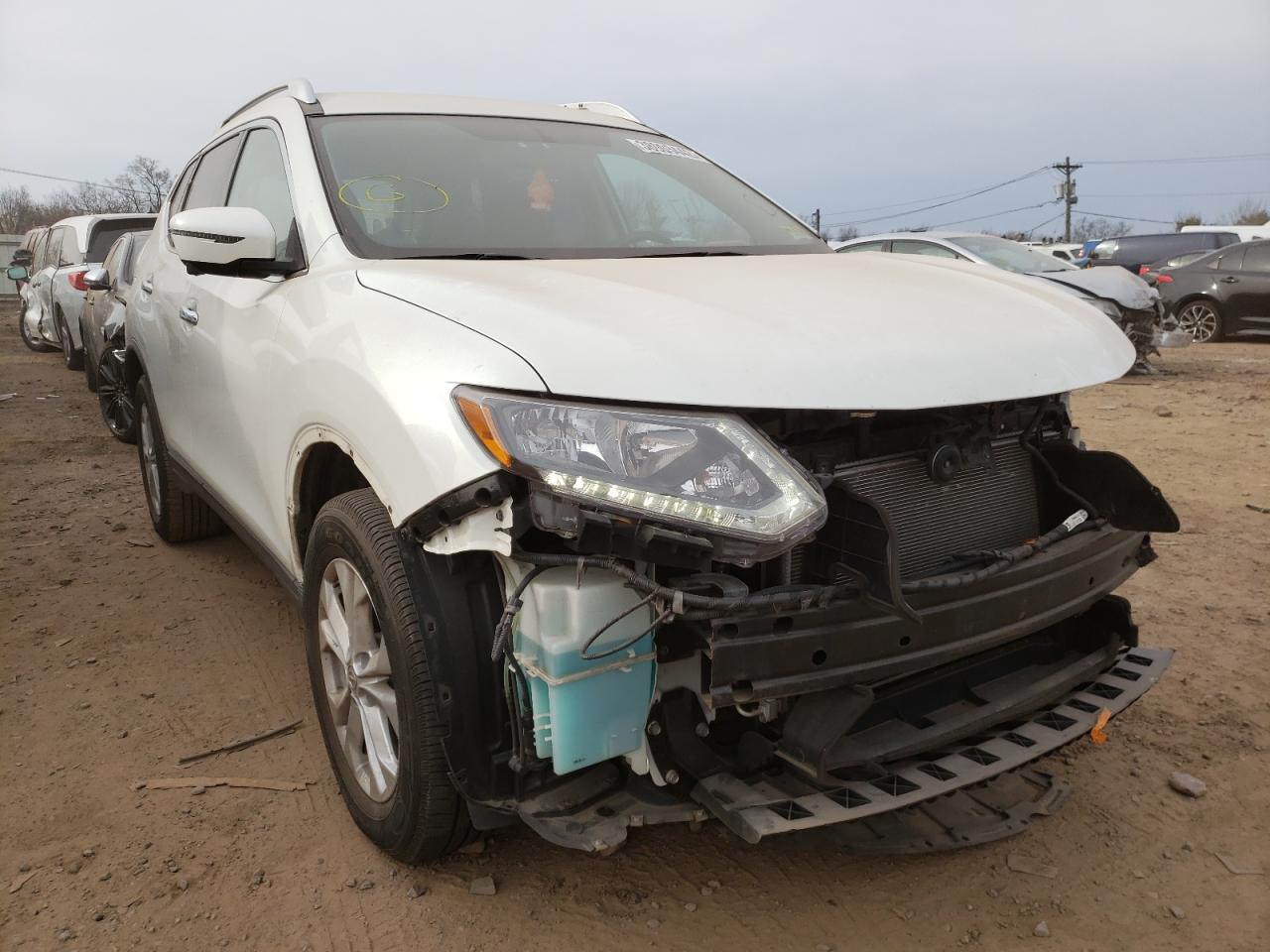 NISSAN ROGUE S 2016 with VIN KNMAT2MV5GP710042 - Photo from auction