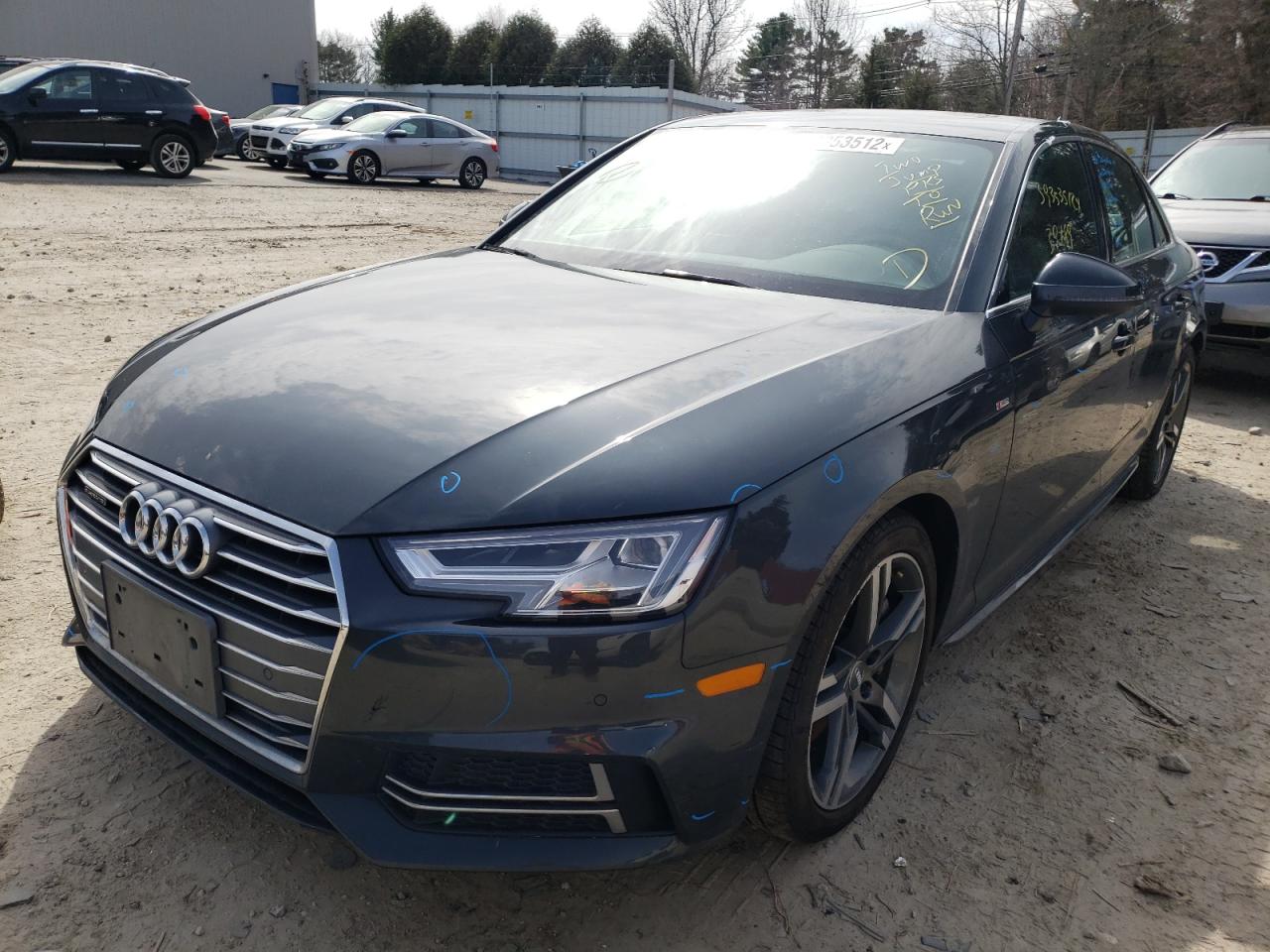 Photo 2 from auction – 2018 AUDI A4 PREMIUM with VIN WAUPNAF46JA144676