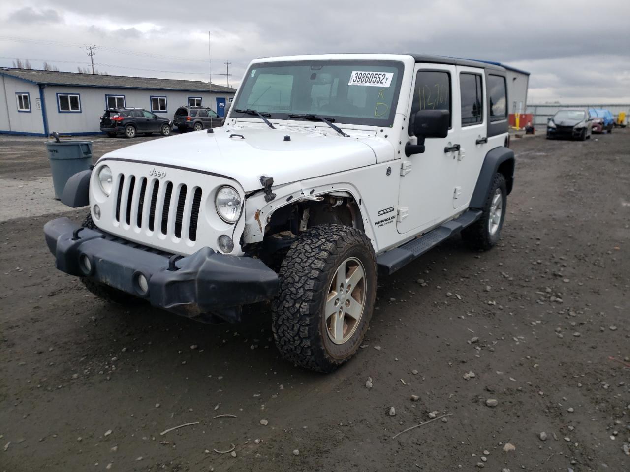 Photo 2 from auction – 2015 JEEP WRANGLER U with VIN 1C4BJWDG7FL730351