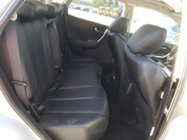 Photo 6 from auction – 2006 NISSAN MURANO SL with VIN JN8AZ08W16W545279