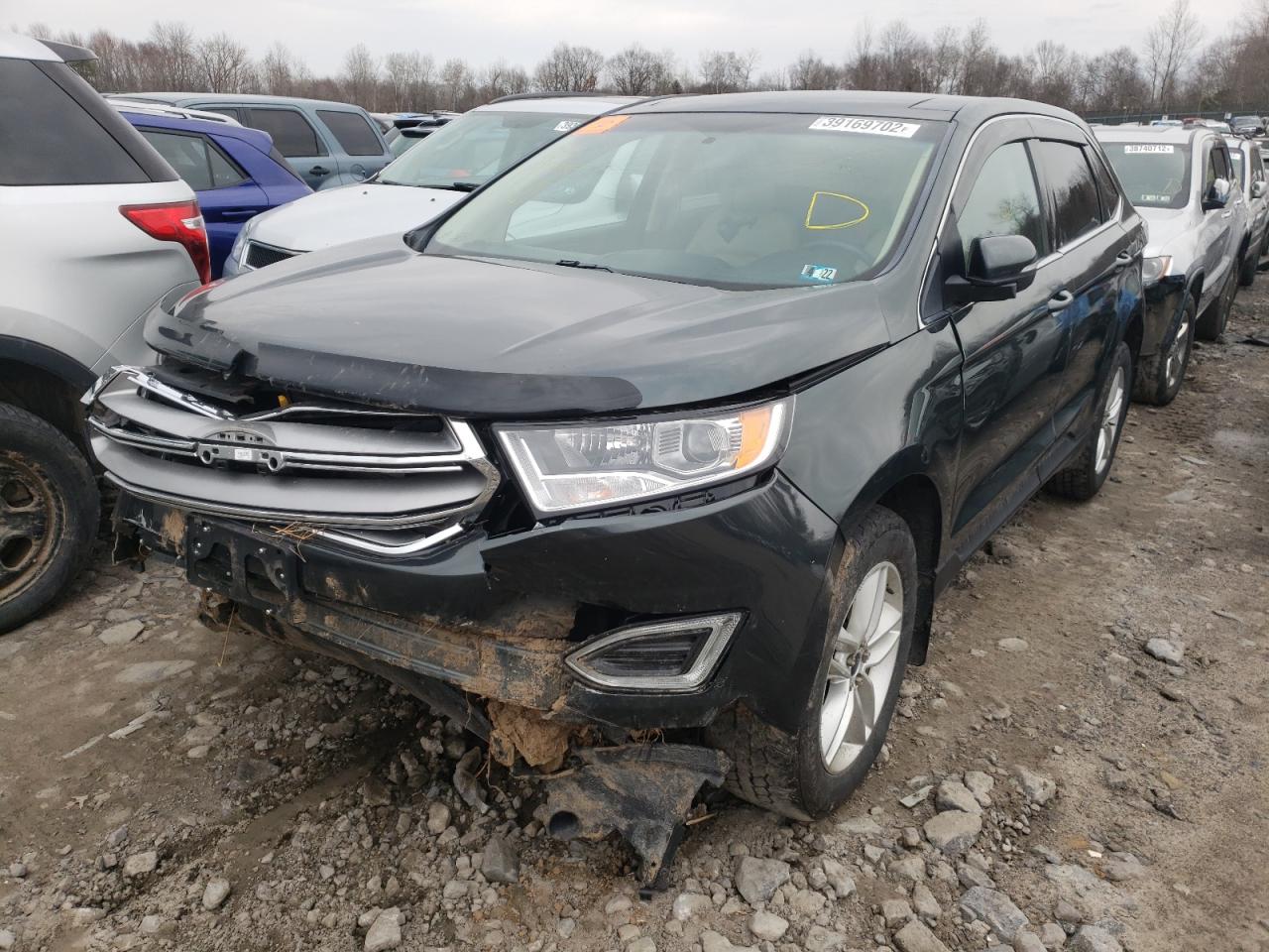 Photo 2 from auction – 2015 FORD EDGE SEL with VIN 2FMTK4J83FBC08721