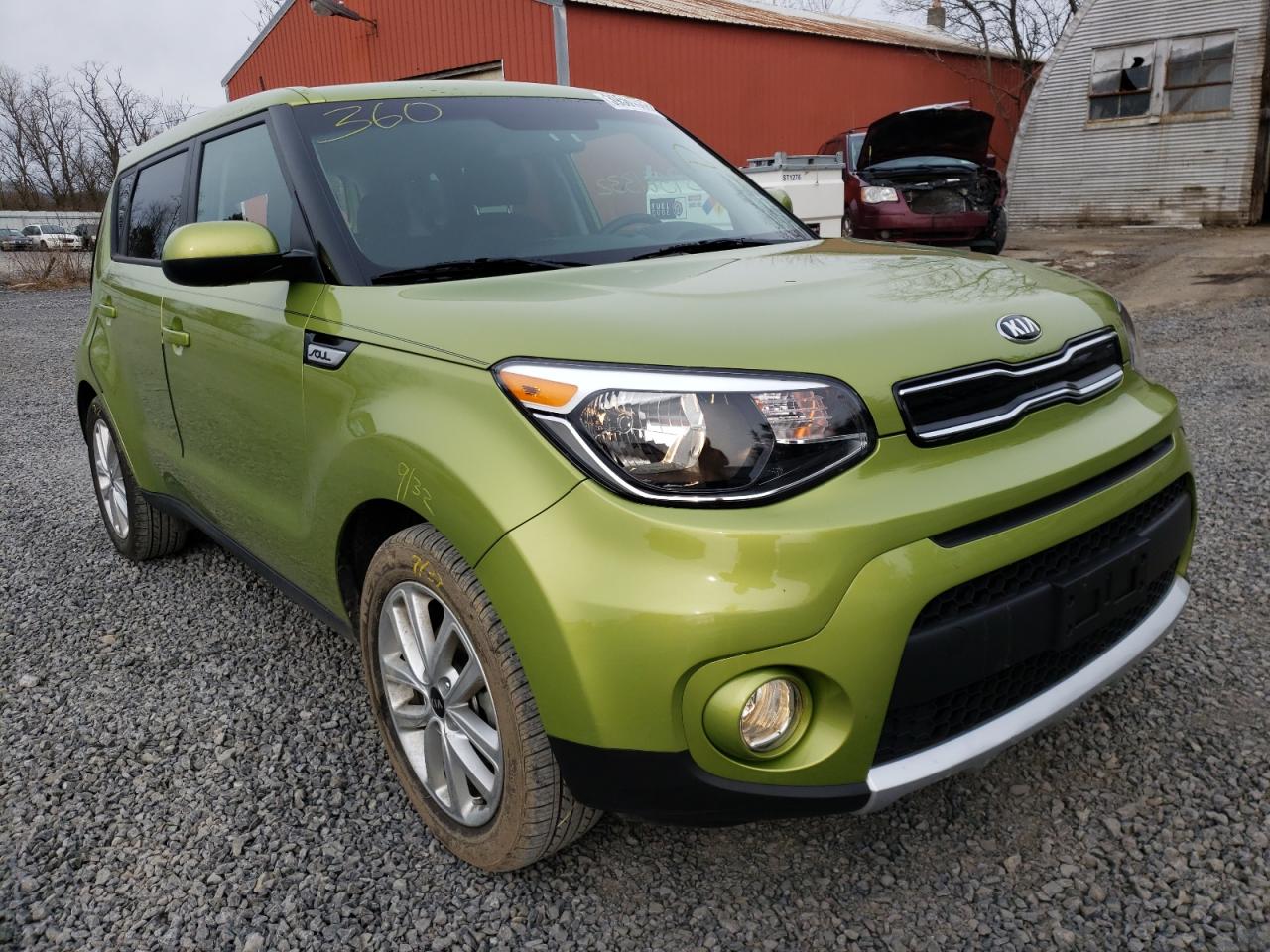 KIA SOUL + 2018 with VIN KNDJP3A59J7894455 - Photo from auction