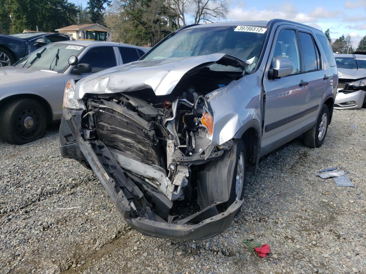 Photo 2 from auction – 2004 HONDA CR-V EX with VIN JHLRD78814C037175