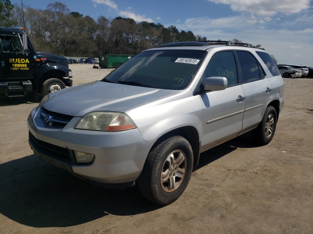 Photo 2 from auction – 2002 ACURA MDX with VIN 2HNYD18262H541999