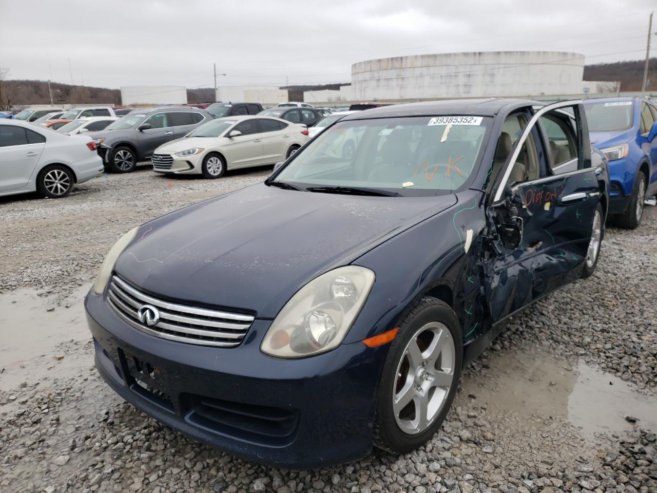 Photo 2 from auction – 2003 INFINITI G35 with VIN JNKCV51E83M022121