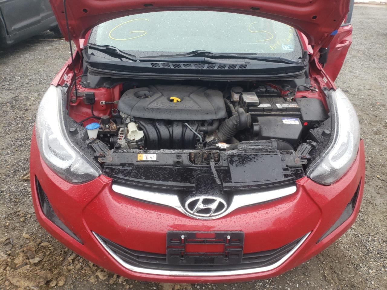 Photo 7 from auction – 2014 HYUNDAI ELANTRA SE with VIN KMHDH4AE9EU192591