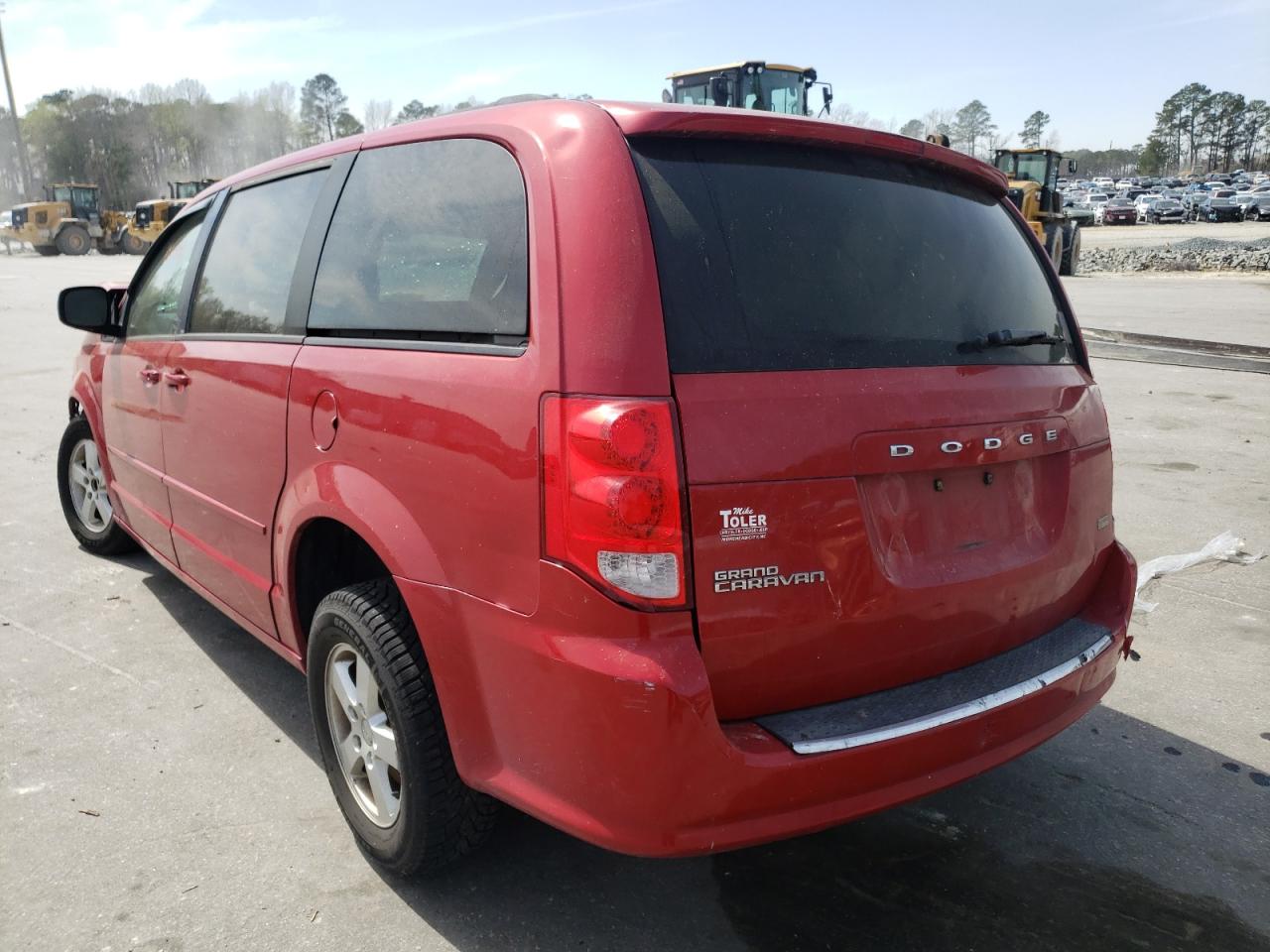Photo 3 from auction – 2012 DODGE GRAND CARA with VIN 2C4RDGCG5CR197304
