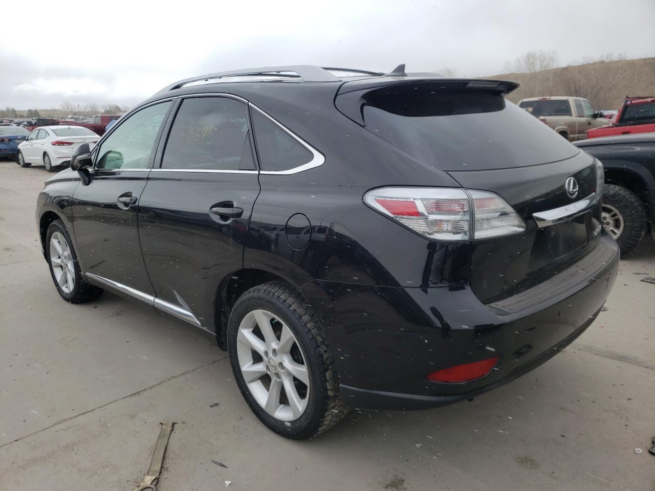 Photo 3 from auction – 2012 LEXUS RX 350 with VIN 2T2BK1BAXCC140397