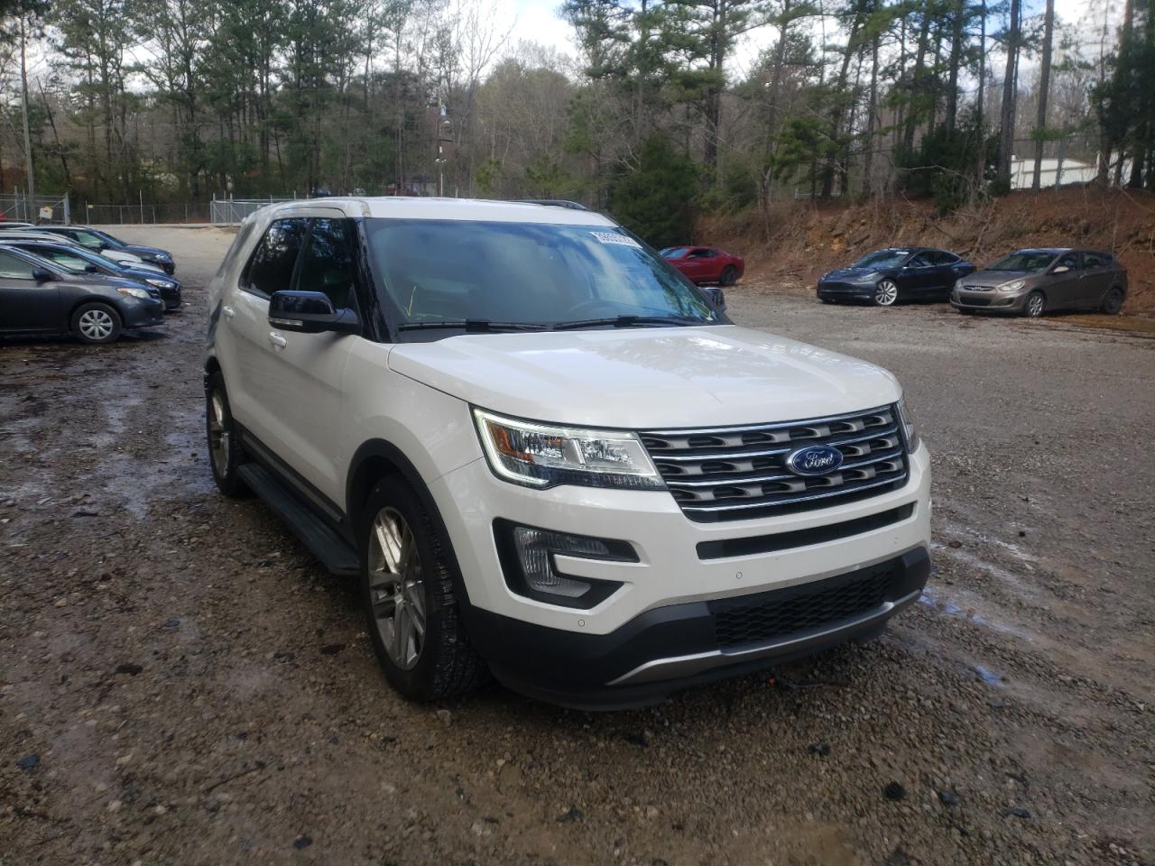 FORD EXPLORER X 2017 with VIN 1FM5K7D83HGD77803 - Photo from auction
