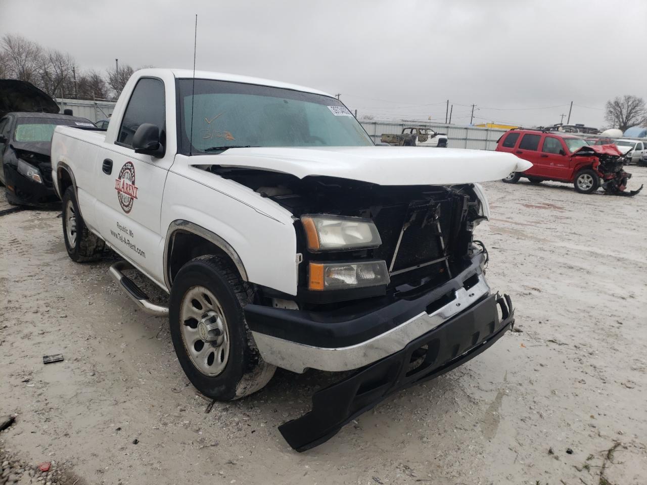 CHEVROLET SILVERADO 2007 with VIN 3GCEC14X47G241883 - Photo from auction