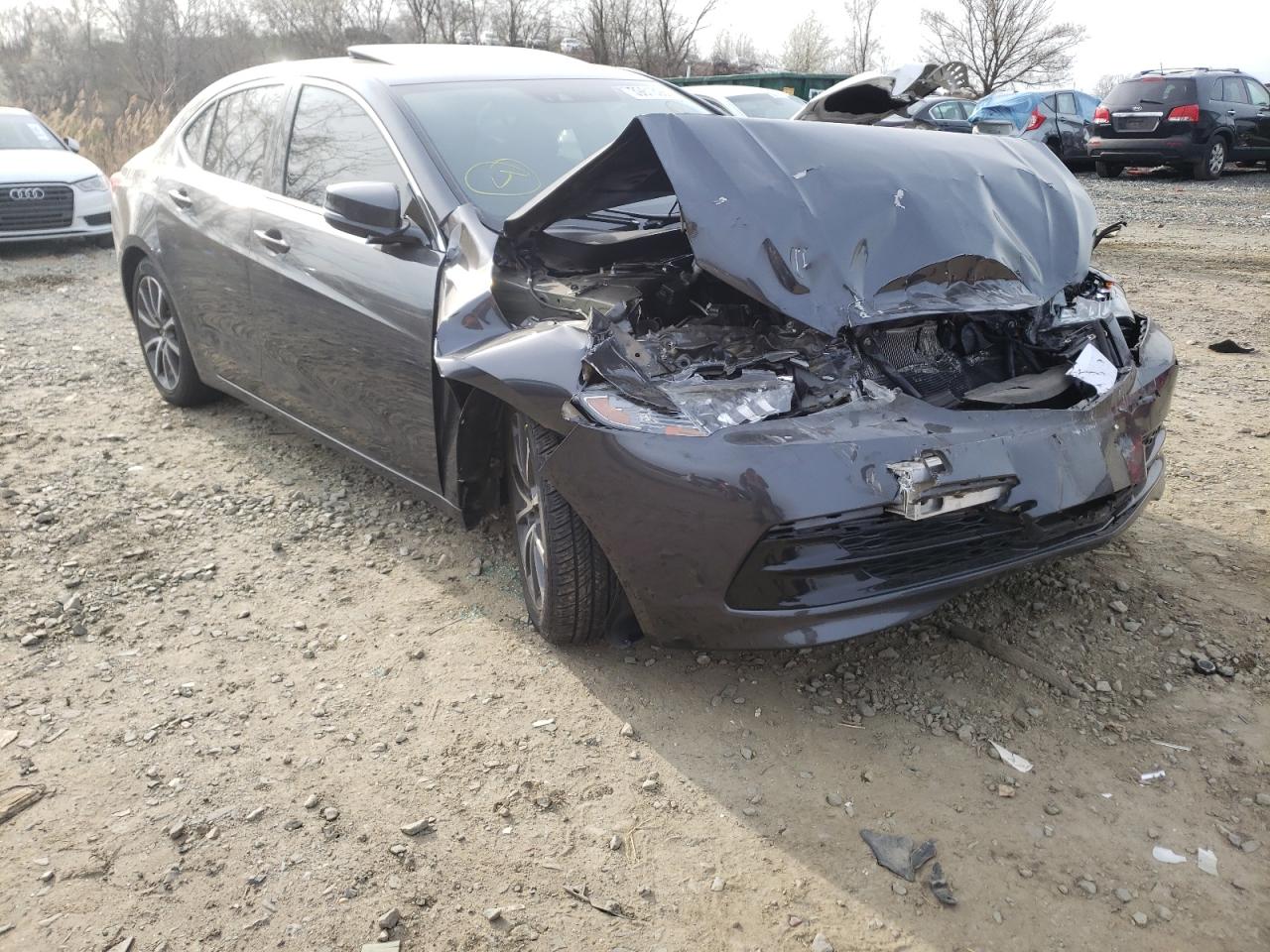 ACURA TLX TECH 2015 with VIN 19UUB2F57FA021572 - Photo from auction