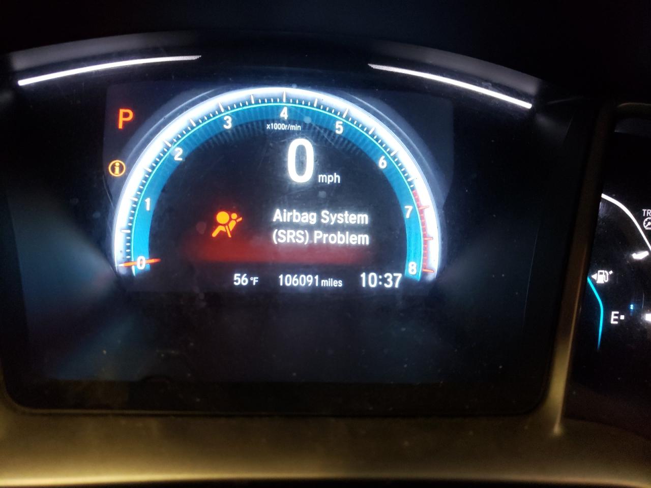 Photo 8 from auction – 2016 HONDA CIVIC EX with VIN 19XFC2F77GE229309