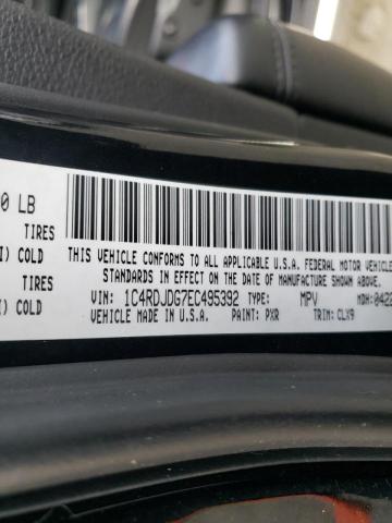 Photo 10 from auction – 2014 DODGE DURANGO LI with VIN 1C4RDJDG7EC495392