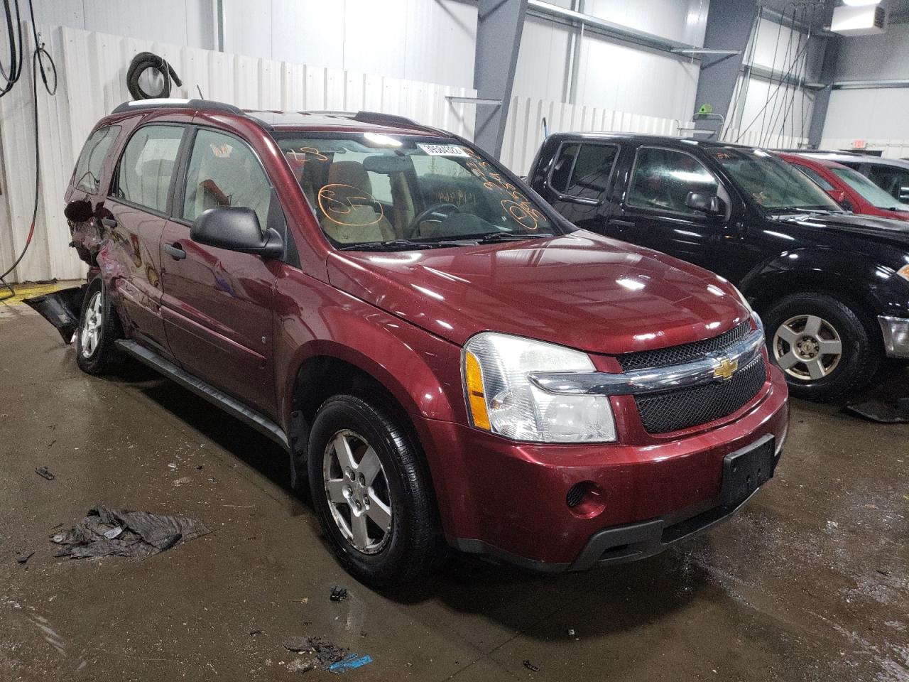 CHEVROLET EQUINOX LS 2008 with VIN 2CNDL13F686339696 - Photo from auction