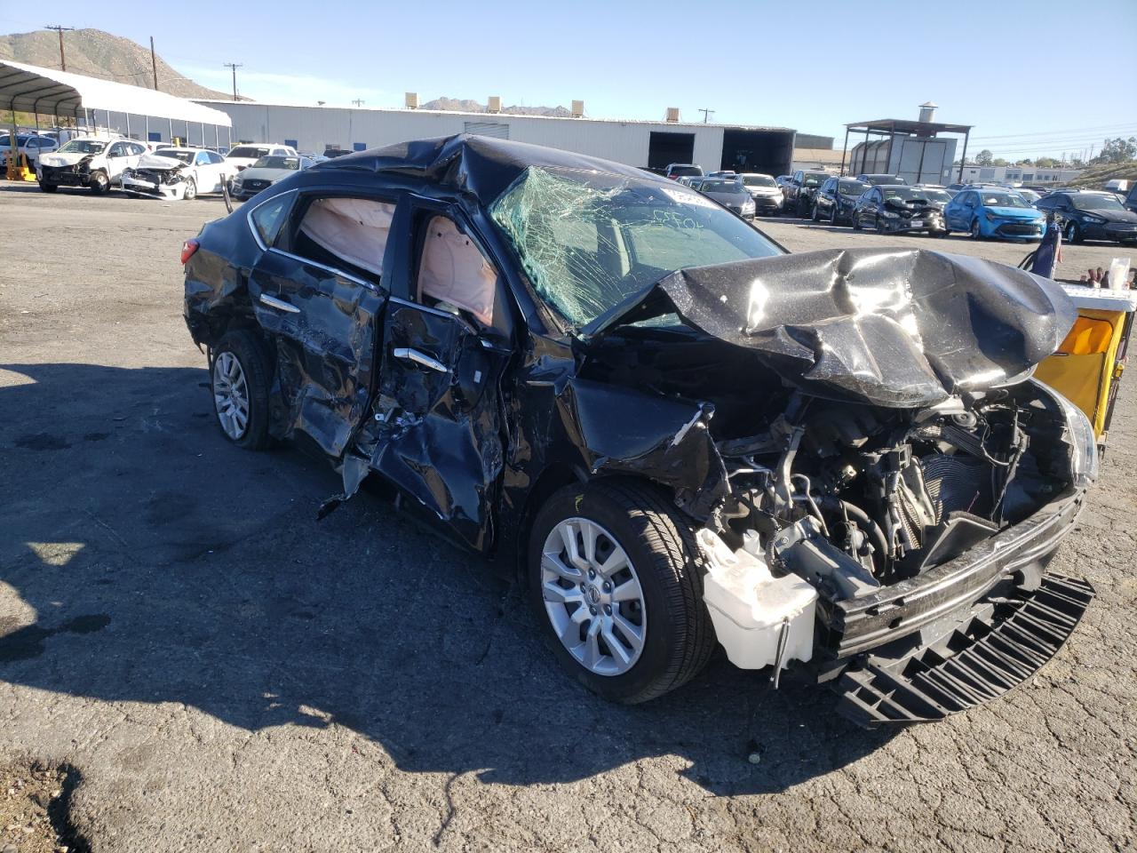 Photo 1 from auction – 2017 NISSAN SENTRA S with VIN 3N1AB7AP8HY357918