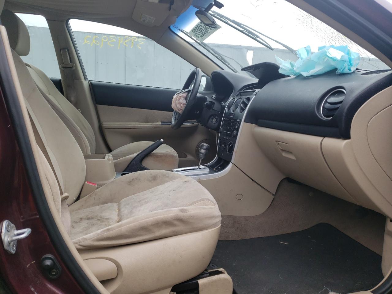 Photo 5 from auction – 2006 MAZDA 6 I with VIN 1YVFP80CX65M62327
