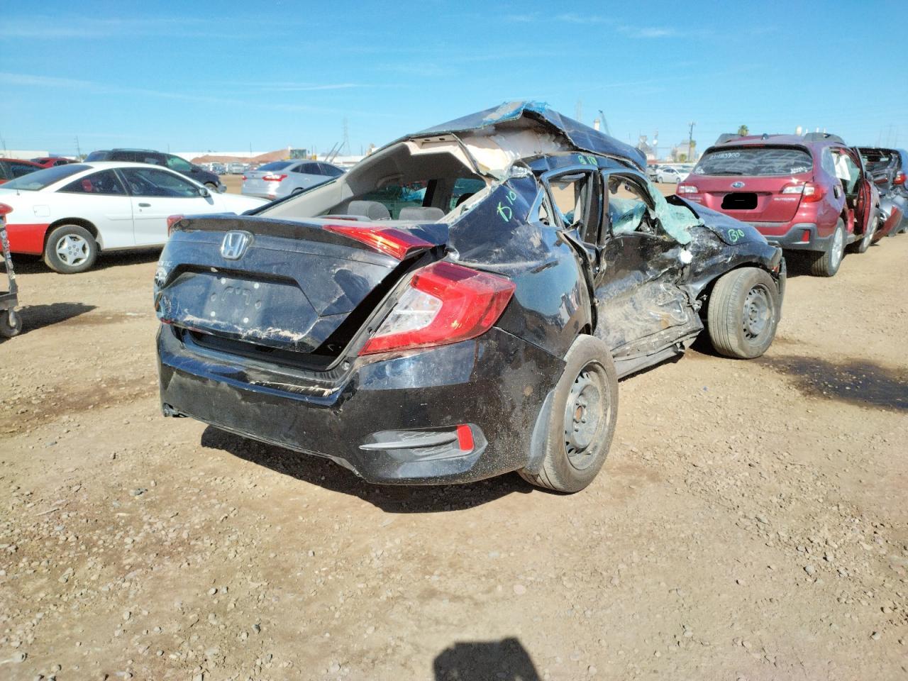 Photo 4 from auction – 2017 HONDA CIVIC LX with VIN 19XFC2F5XHE082323