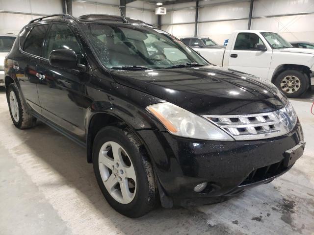 NISSAN MURANO SL 2003 with VIN JN8AZ08W13W237797 - Photo from auction