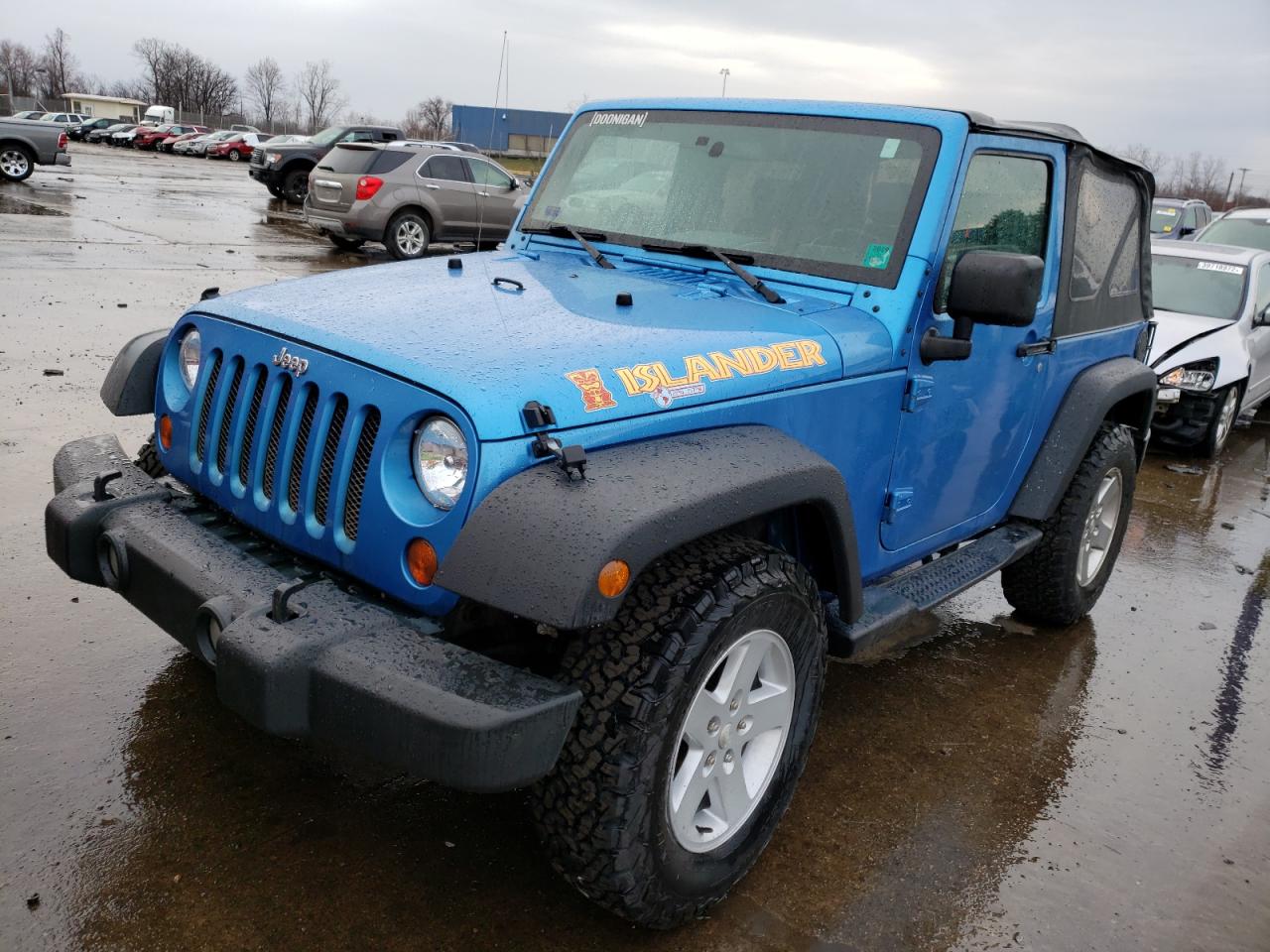 Photo 2 from auction – 2010 JEEP WRANGLER S with VIN 1J4AA2D11AL160432