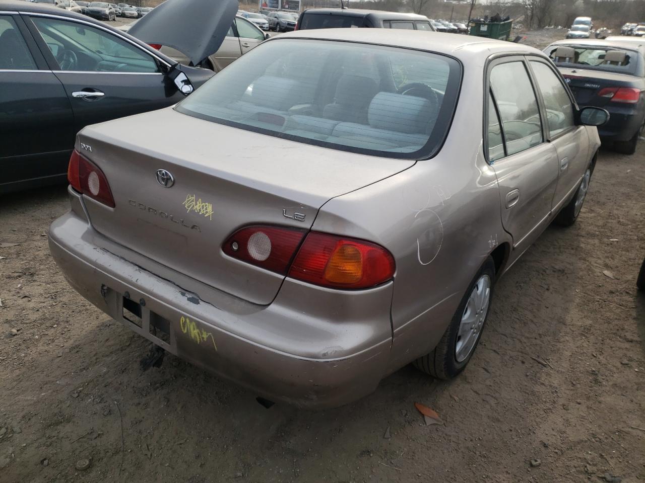Photo 4 from auction – 2002 TOYOTA COROLLA CE with VIN 1NXBR12E72Z654336