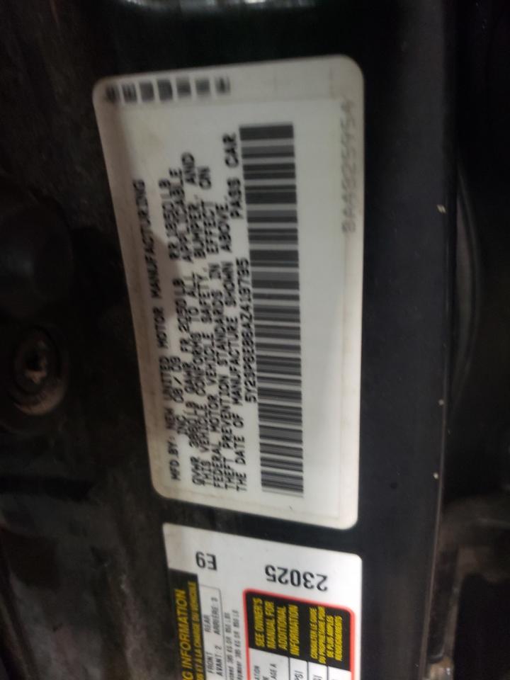 Photo 10 from auction – 2010 PONTIAC VIBE with VIN 5Y2SP6E86AZ419795
