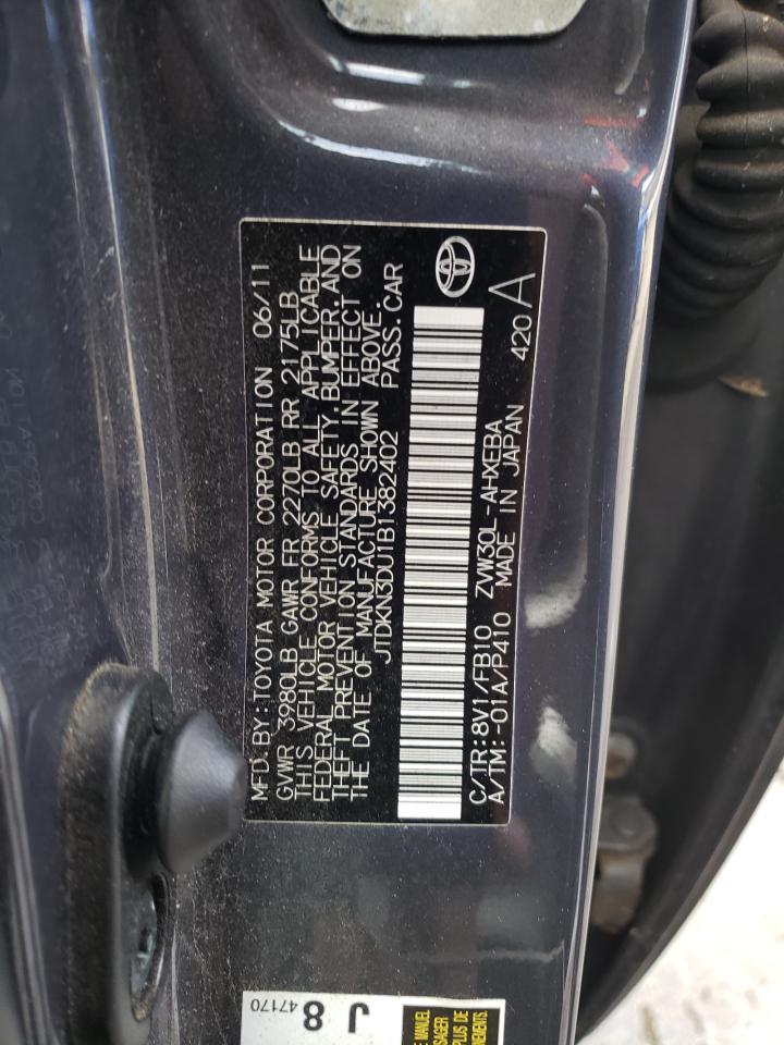 صورة رقم 10 من المزاد - 2011 TOYOTA PRIUS مع VIN JTDKN3DU1B1382402