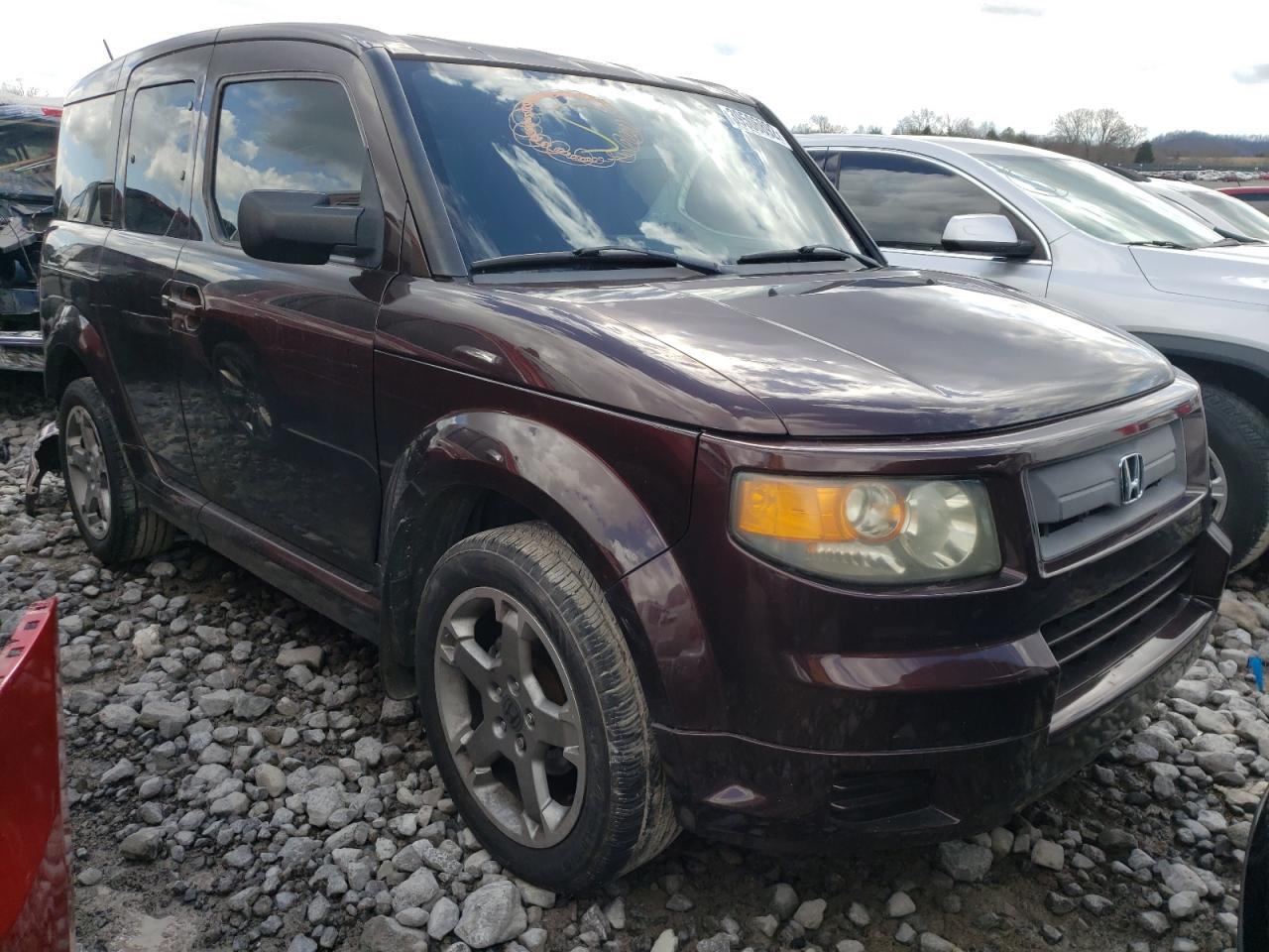 HONDA ELEMENT SC 2007 with VIN 5J6YH18947L009341 - Photo from auction