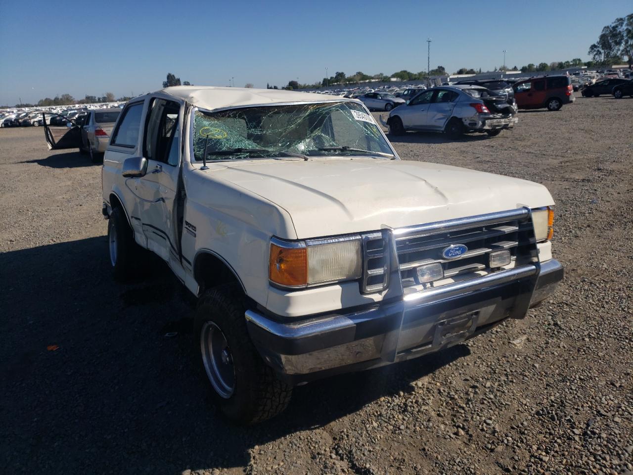 FORD BRONCO U10 1990 with VIN 1FMEU15H2LLA87316 - Photo from auction