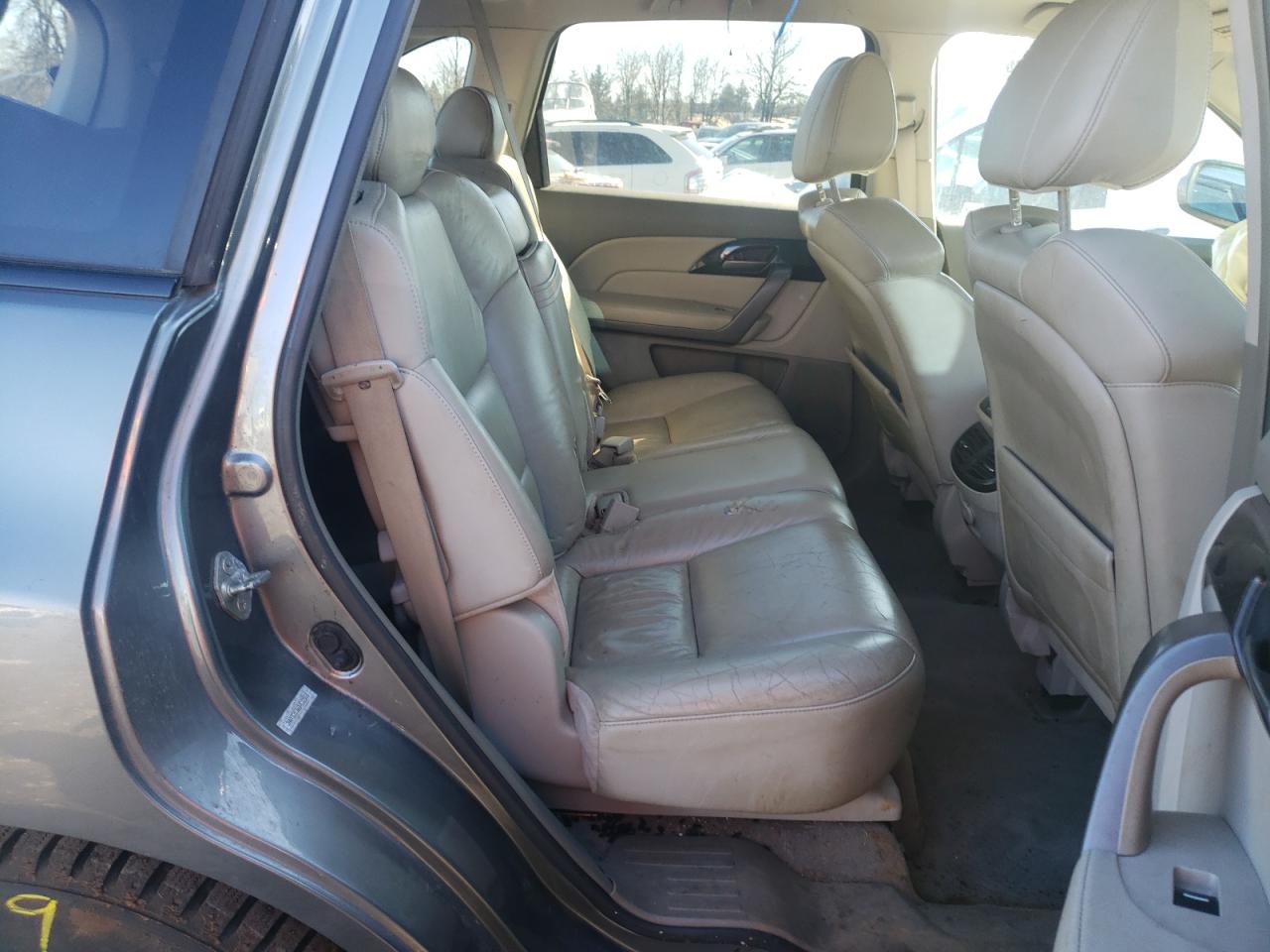 Photo 6 from auction – 2008 ACURA MDX TECHNO with VIN 2HNYD28368H532050