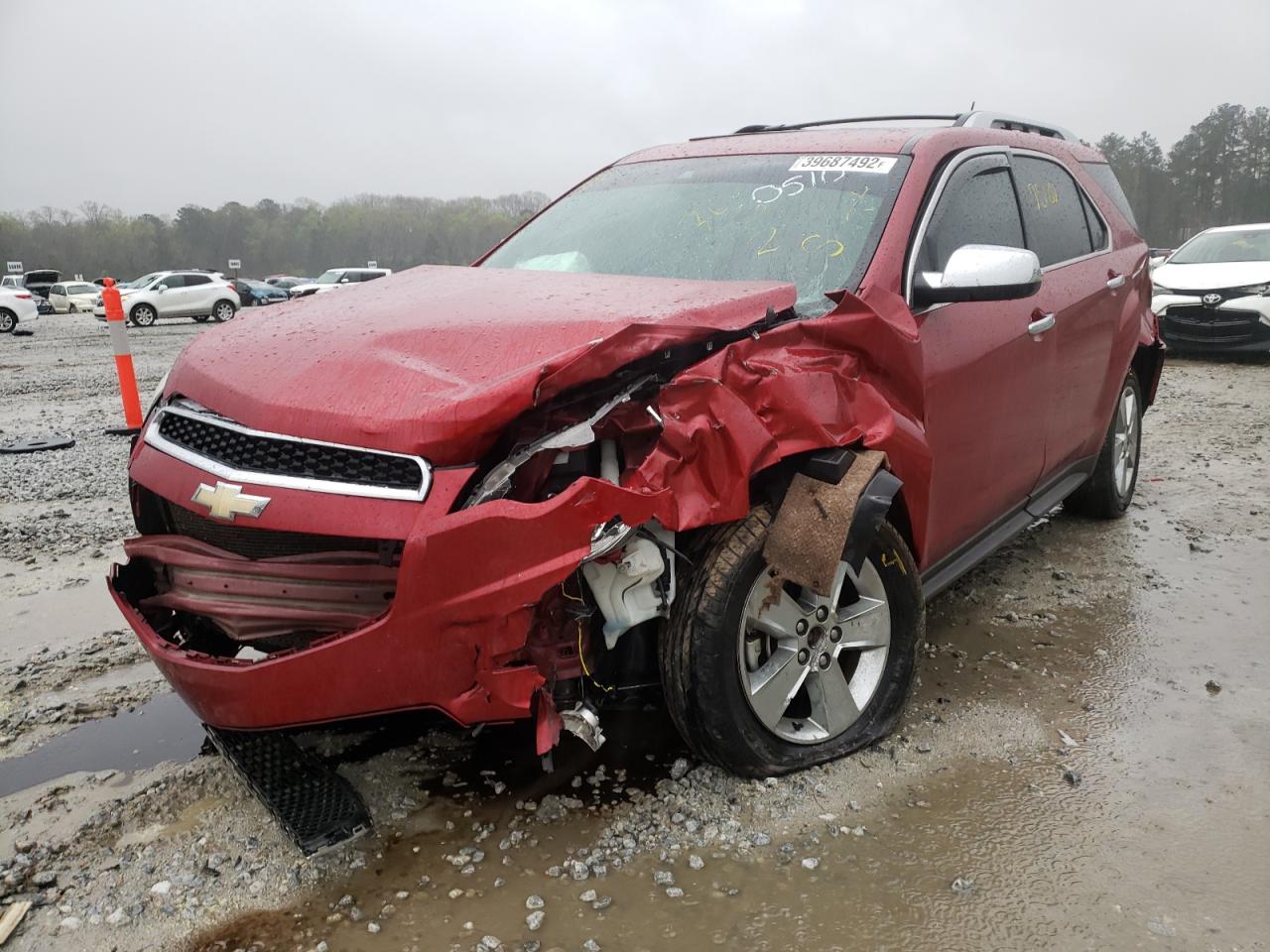Photo 2 from auction – 2013 CHEVROLET EQUINOX LT with VIN 2GNALFEK8D6310510