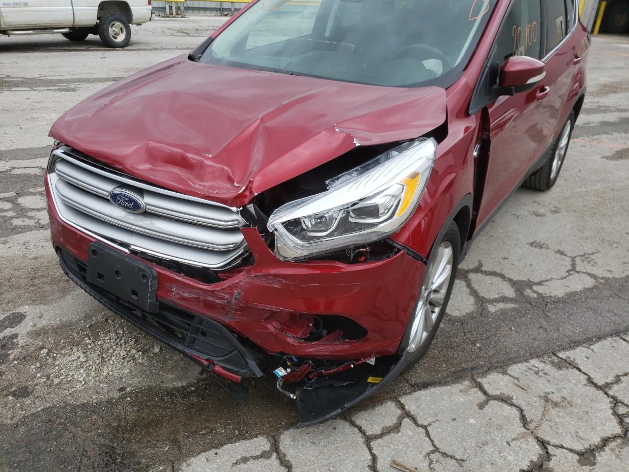 Photo 9 from auction – 2017 FORD ESCAPE TIT with VIN 1FMCU0J91HUB81365