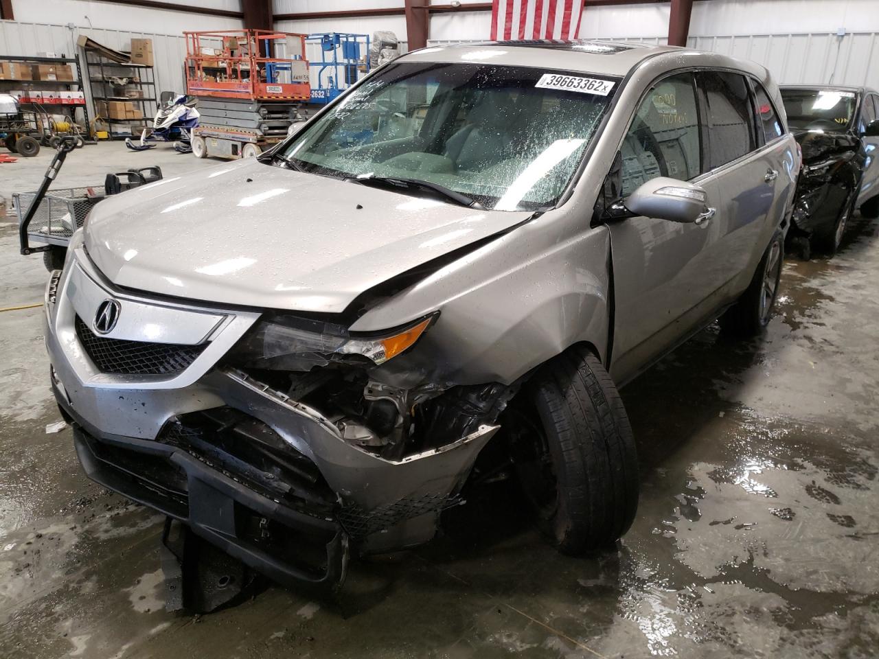 Photo 2 from auction – 2012 ACURA MDX TECHNO with VIN 2HNYD2H35CH536342