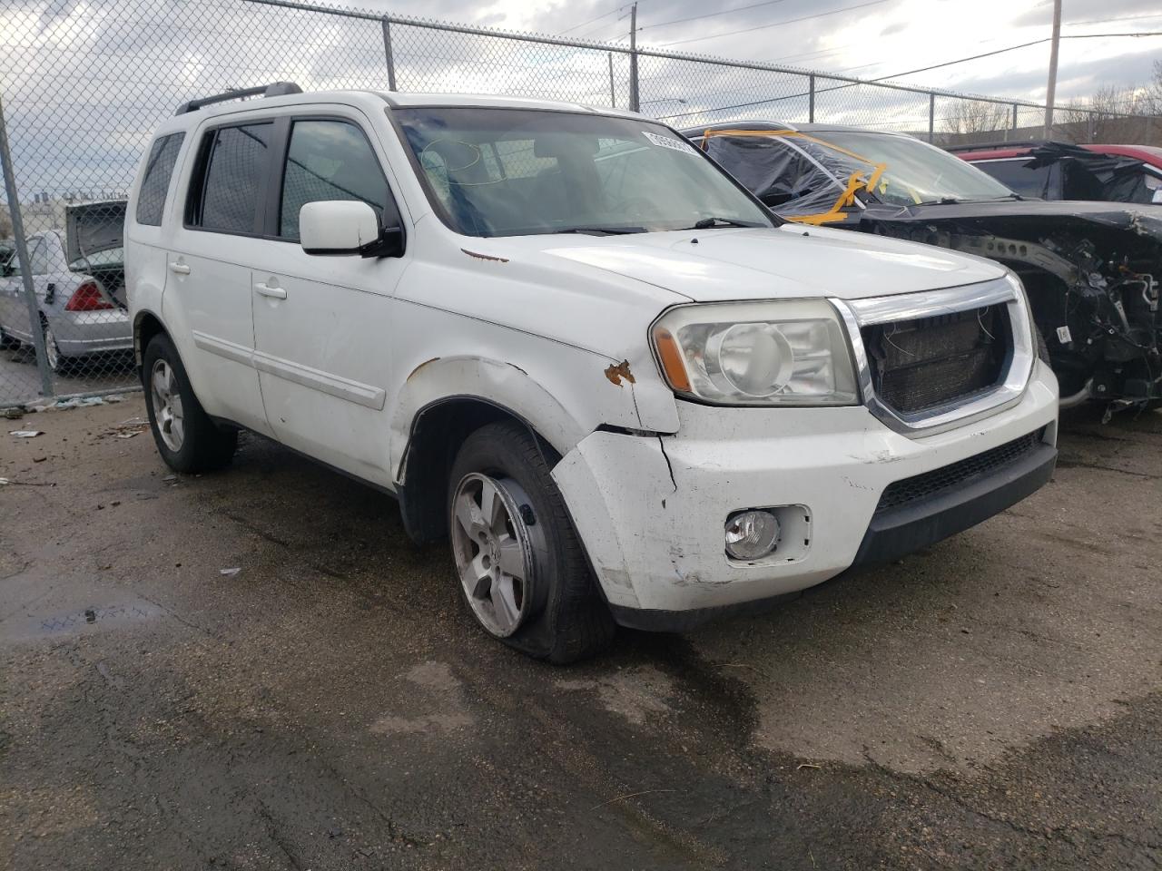 HONDA PILOT EXL 2010 with VIN 5FNYF4H67AB040872 - Photo from auction